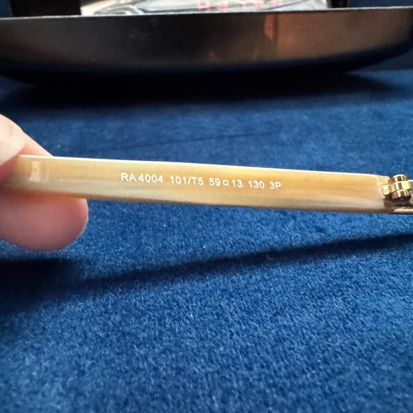 Ralph Lauren Gold Aviator Sunglasses - Picture 5 of 5